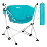 Silla De Hamaca De Camping Silla Mecedora Plegable Sill...