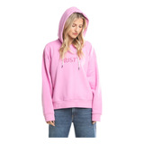 Buzo Canguro Rusty Signature Oversize Hood Mujer