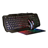 Mouse + Teclado + Almohadilla Gamer Cgmr Nex - Livingood