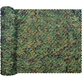 Media Sombra Red De Camuflaje 6 X 6 Metros - Woodland