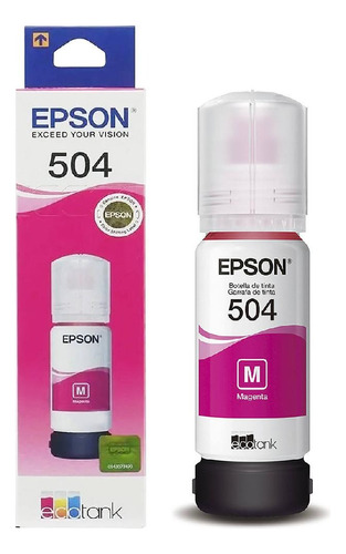 Botella De Tinta Para Impresora Epson T504 L4150 L6171 L4160