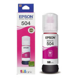 Botella De Tinta Para Impresora Epson T504 L4150 L6171 L4160