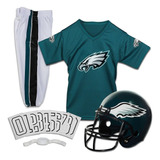 Uniforme Casco Jersey Disfraz Nfl Philadelphia Eagles Niños