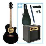 Combo Guitarra Electroacustica Gracia 300tvd + Ampli 10w Prm