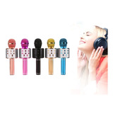Microfono Inalambrico Karaoke Con Bocina Bluetooth 6 Colores