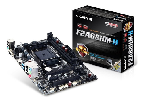 Motherboard Gigabyte Fm2 Ga-f2a68hm-h Vga Hdmi Ddr3 64gb Usb