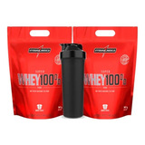 Combo - 2x Whey 100% Pure - 907g + Coq - Integral Medica Sabor Coco