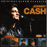 Johnny Cash Box 5 Cd´s Original Album Classics Lacrado