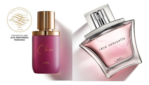 Set Perfume Lbel Reve Sensuelle + Chic