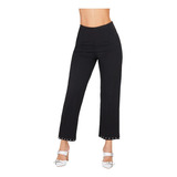 Pantalón Casual Mujer Negro 970-49