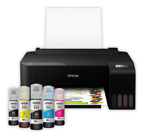 Impresora Epson L1250 Usb/wifi Tinta Continua 5 Tintas Color Negro