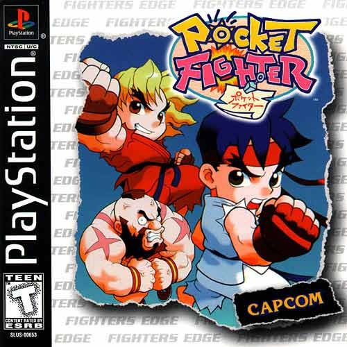 Videojuego Pocket Fighter Para Playstation 