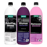 Kit Limpeza Extrema Alumax + Pulviflex 1,5l Vonixx + Removex