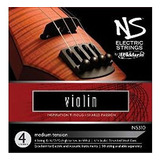 Cuerdas Para Violín Eléctrico D'addario Ns310, Medium