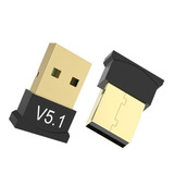 Mini Adaptador Bluetooth 5.1 Usb Dual Pc