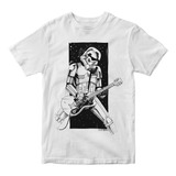 Camiseta Stormtrooper Playing Guitar Star Wars Geek Nerd