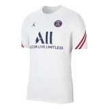 Camiseta Paris Saint Germain 2021/2022, Jordan, Nike, Blanca