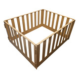 Corralito Bebe Niños Montessori Mdf 1.20mtx1.00mtx0.60mt