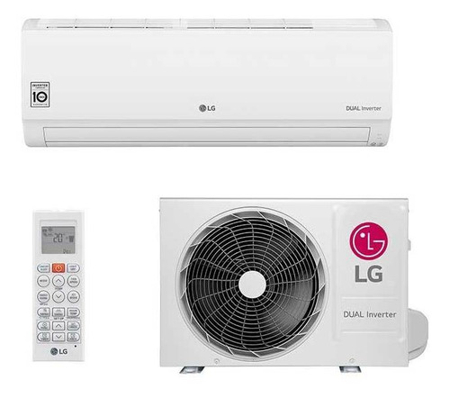 Ar Cond Split Hw LG Dual Voice Inverter 9.000 Btus Frio 127v