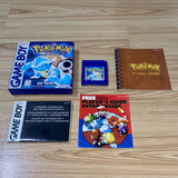Juego Pokemon Blue Game Boy Game Freak Completo + Protector