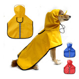 Chubasquero Para Perros Pequeños Con Capucha Transparente, 