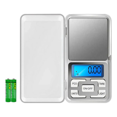 Bascula Gramera Digital De 0.1gr X 500 Gramos Color Plateado | MercadoLibre