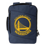 Morral Espalda Golden State Warrior Maleta Portafolio Azul 