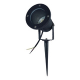 Foco Aplique Luz Estaca Con Ampolleta Gu10 Exterior Jardin