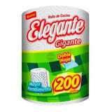 Rollo De Cocina Elegante Gigante 200 Paños Doble Hoja