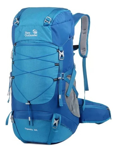 Mochila Impermeable Bolsa Trasera 50l Escalada Campamento