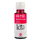 Kflo Tinta Gt52 Compatible Magenta 70ml Para Uso En Hp