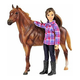Set De Munecas Y Caballos Breyer Western Horse And Rider