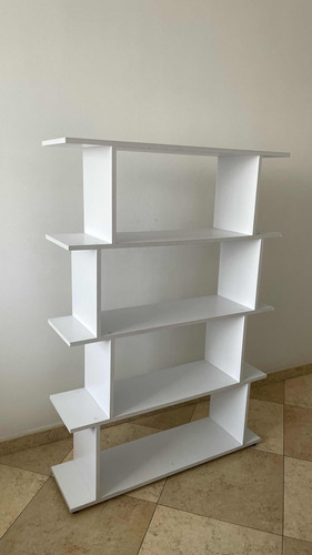 Biblioteca Blanca Minimal 90 X 125 Cm