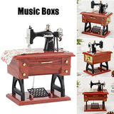 Mini Caja De Música Vintage Decorativa Caja De Música
