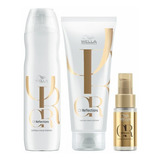 Wella Kit Oil Reflections Shampoo Condicionador E Oleo 30ml