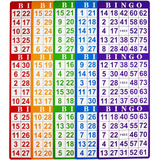 Yuanhe Bingo Game Cards - 3 Cartones - 100 Hojas En Colores 