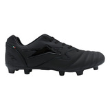 Zapato De Futbol Soccer Para Hombre Eescord 8021 Piel Negro