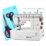 Janome Coverpro 3000 Gtía 4 Años C/bodador + Tijeras + Hilos