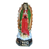 Figura Virgen De Guadalupe Estatuilla Religiosa 