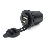 Cargador Doble Usb 12v Para Auto Moto Lancha Y Mas