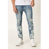 Jean Skinny Tanchas Hombre