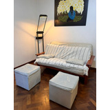 Futon 2 Cuerpos 3 Posiciones - Madera Maciza Guatambu