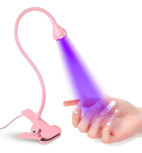 Lampara Uv Led De Secado De Uñas Brazo Flexible 