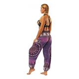 Pantalones Bohemios De Yoga Con Bolsillos Para Mujer