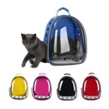 Mochila Pets Astronauta Passeio Transparente Gato Cachorro