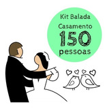 Kit Festa Balada P/ 150 Pessoas Casamento