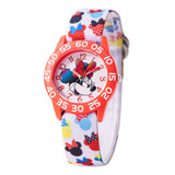 Reloj Disney Para Niñas Wds000989 Minnie Mouse Correa