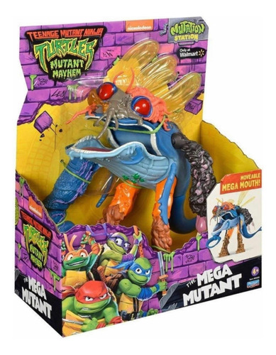 Mega Mutante Gigante Tortugas Ninja Figura Bandai 6.5