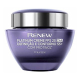 Renew Platinum 55+ Creme Fps25 Dia 50g Avon Promoção