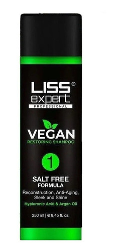 Shampoo Liss Expert Vegano Salt Free 250ml